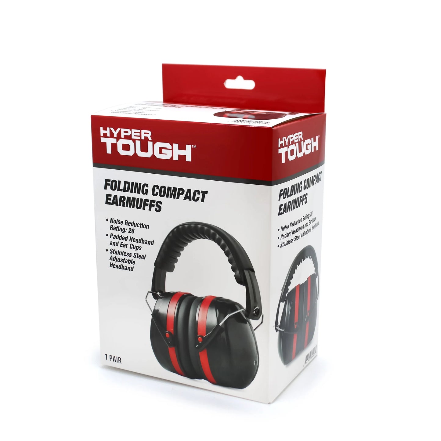 Hyper Tough Noise-Reducing NRR 26Db Padded Ear Muff HTS-EM-5002B