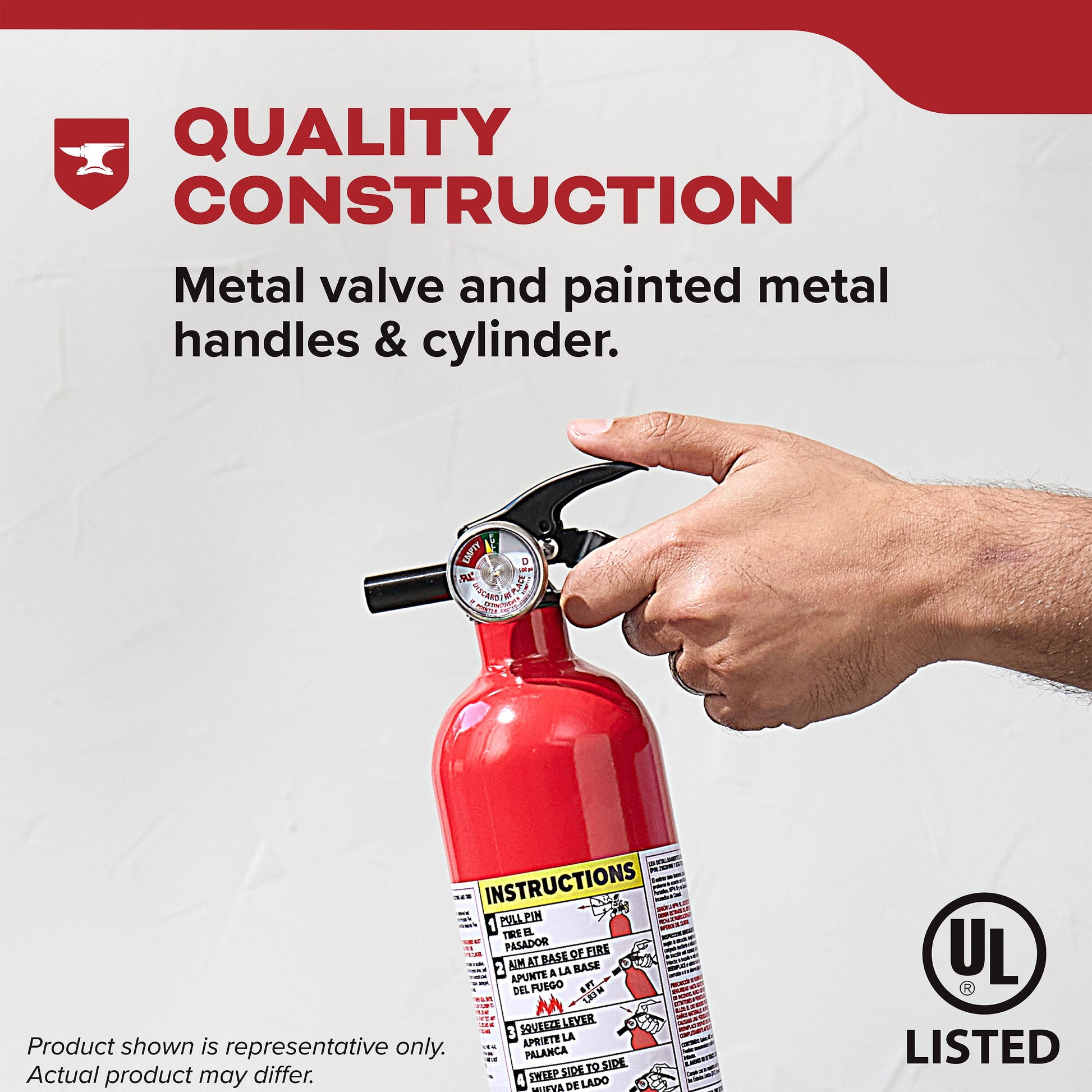 Kidde Basic Fire Extinguisher for Home, Residential 1A10BC