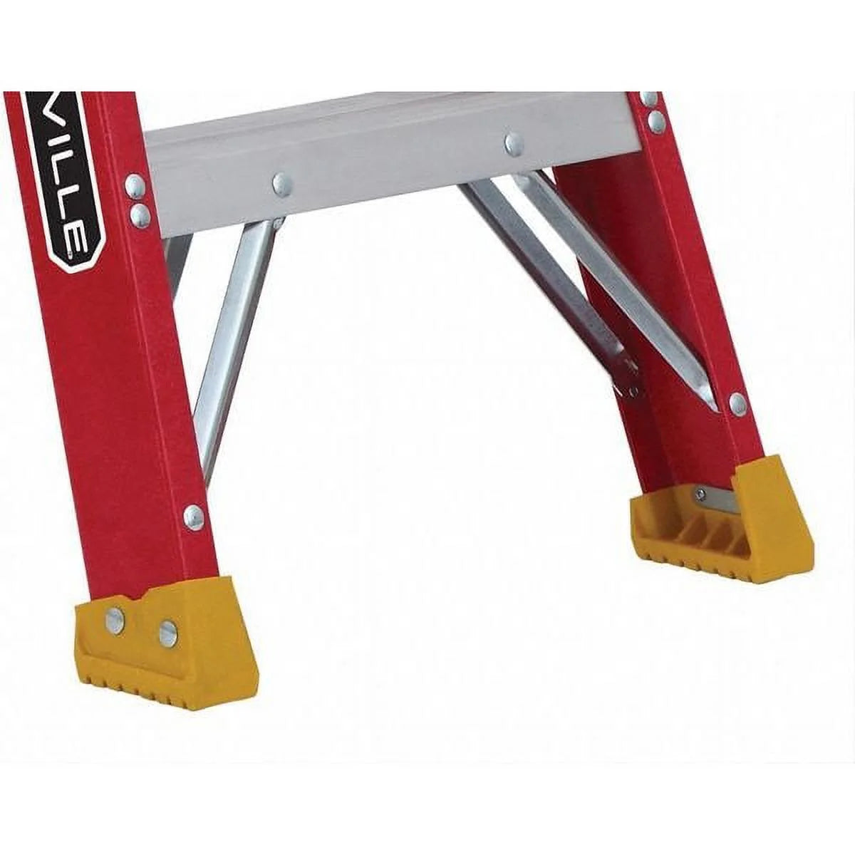 Louisville Ladder 6 Ft. Fiberglass Step Ladder with Molded Top, Type Ia, 300 Lbs. Load Capacity, L-3016-06