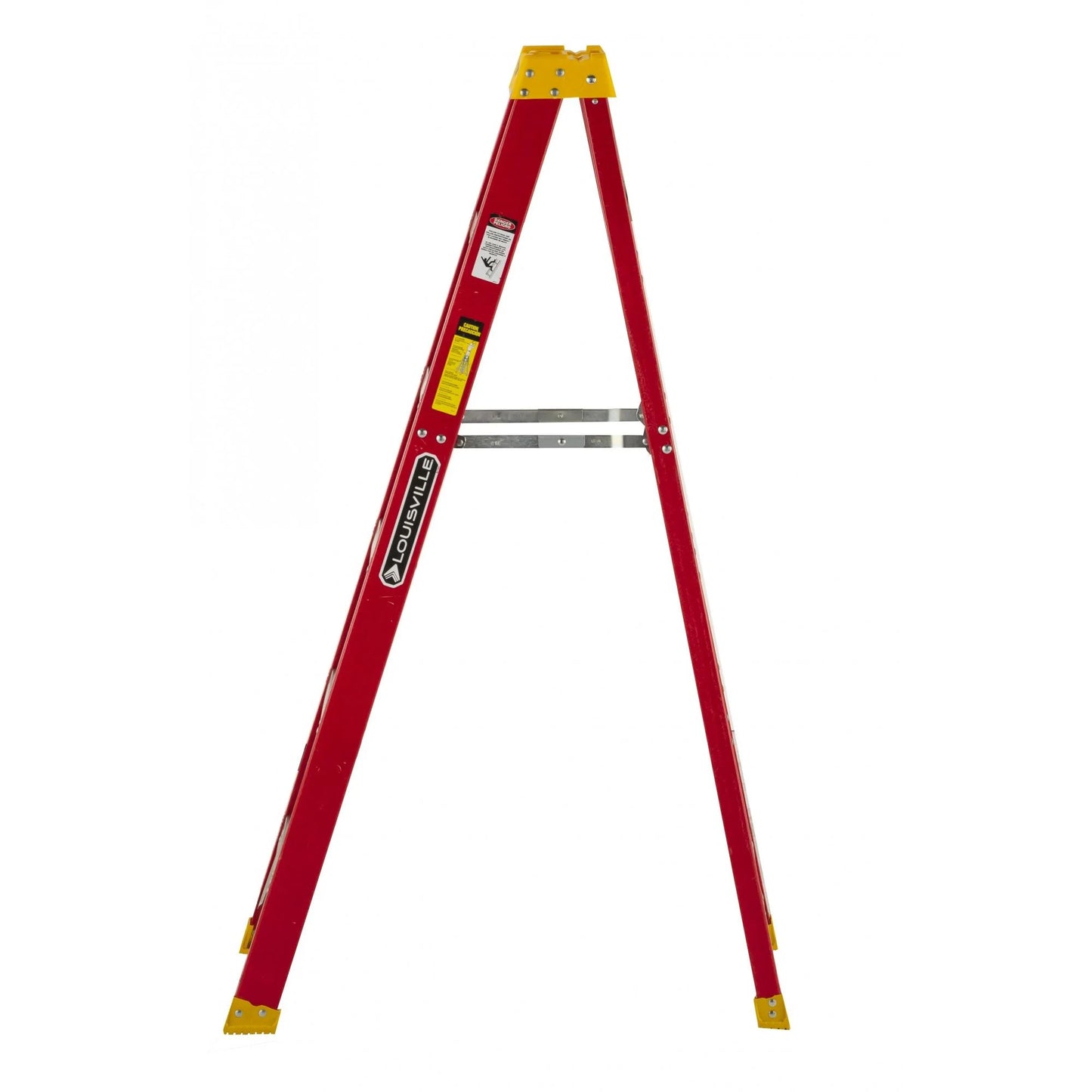 Louisville Ladder 6 Ft. Fiberglass Step Ladder with Molded Top, Type Ia, 300 Lbs. Load Capacity, L-3016-06