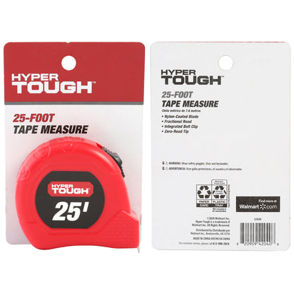Hyper Tough 25 Foot Tape Measure