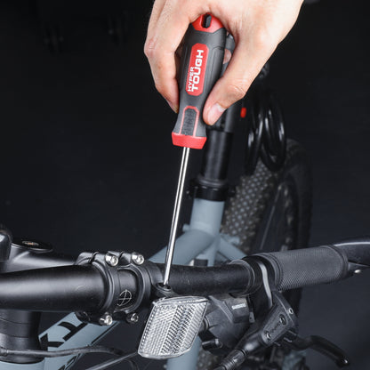 Hyper Tough Heavy-Duty 7-Piece Full Size Steel Philip and Slotted Screwdriver Set
