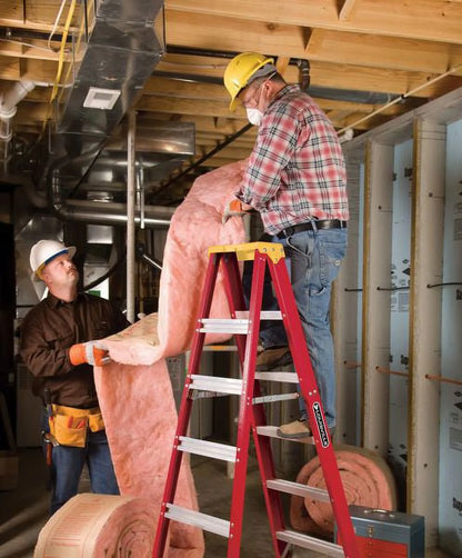 Louisville Ladder 6 Ft. Fiberglass Step Ladder with Molded Top, Type Ia, 300 Lbs. Load Capacity, L-3016-06