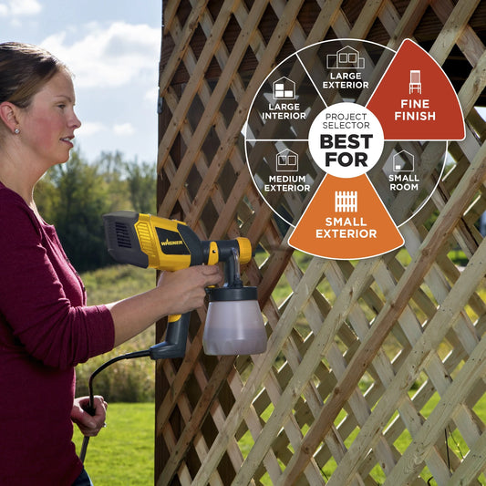 Wagner Control Spray Double Duty Stain Sprayer for Small Decks, Fences, Outdoor Furniture and More