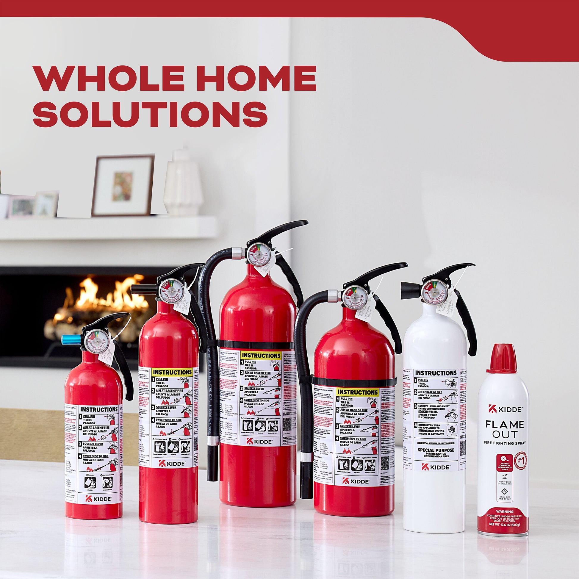 Kidde Basic Fire Extinguisher for Home, Residential 1A10BC