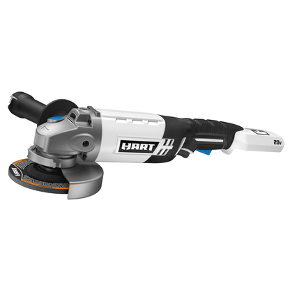 HART 20-Volt Cordless 4 1/2-Inch Angle Grinder (Battery Not Included)