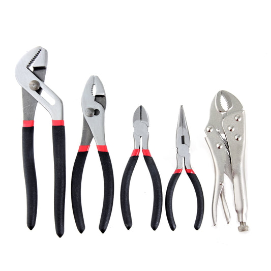 Hyper Tough 5Pc Assorted Pliers Set