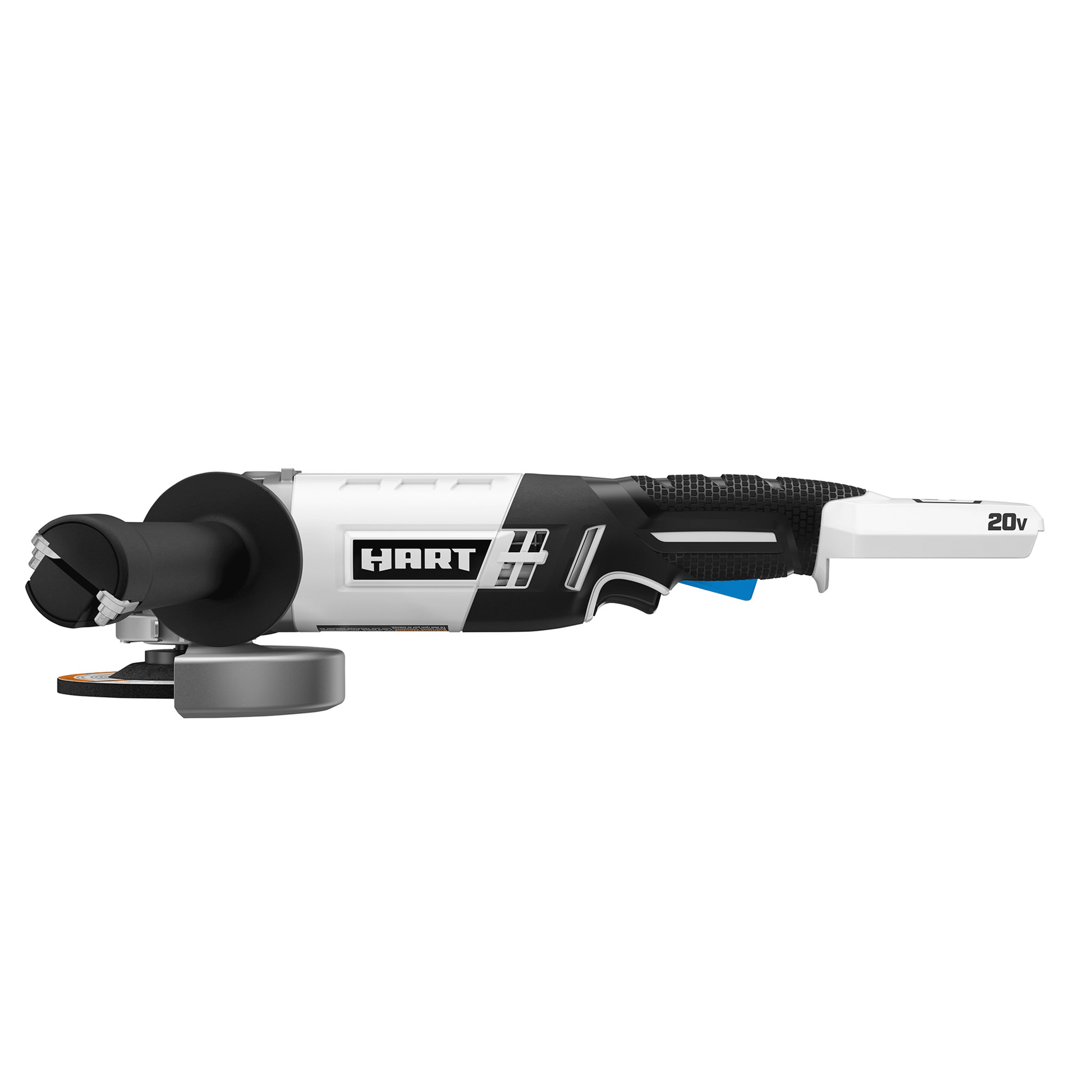 HART 20-Volt Cordless 4 1/2-Inch Angle Grinder (Battery Not Included)