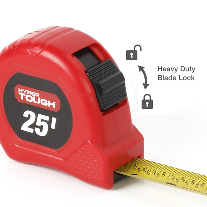 Hyper Tough 25 Foot Tape Measure