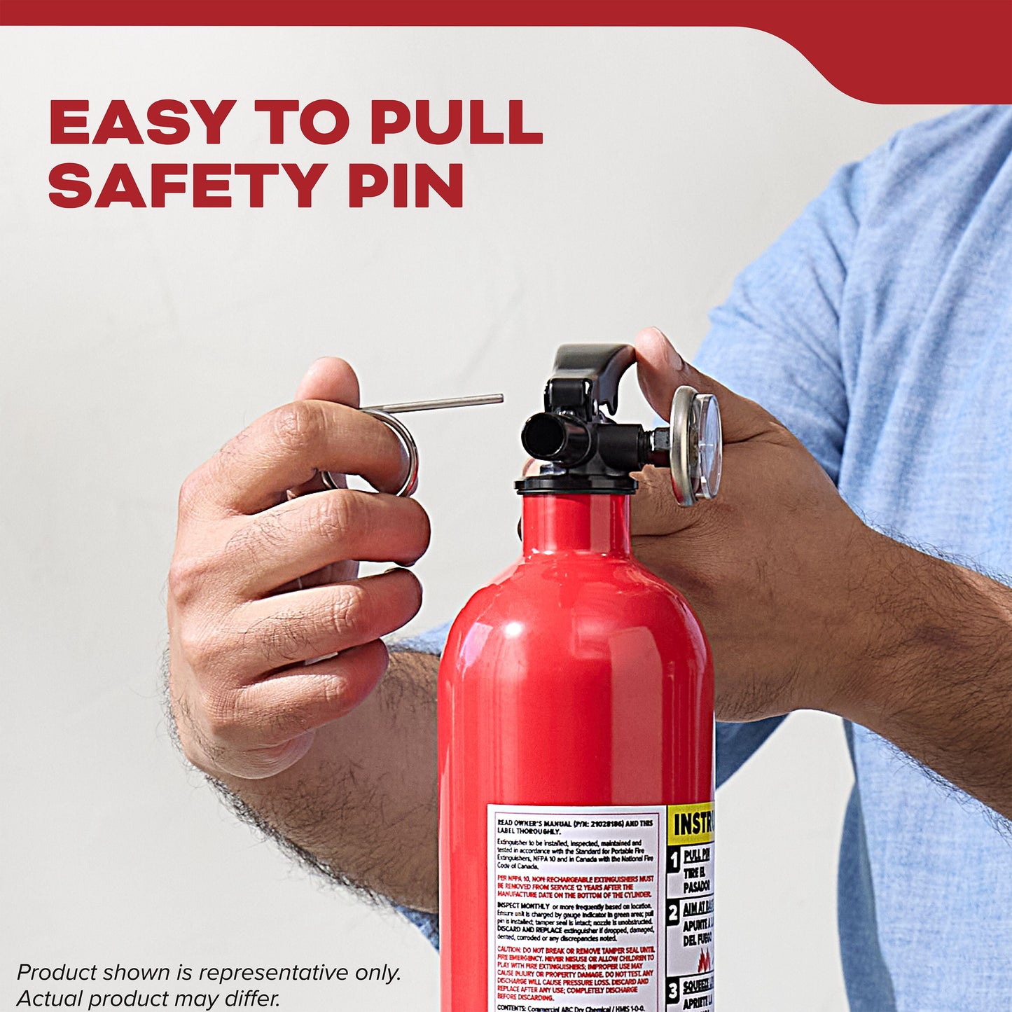 Kidde Basic Fire Extinguisher for Home, Residential 1A10BC